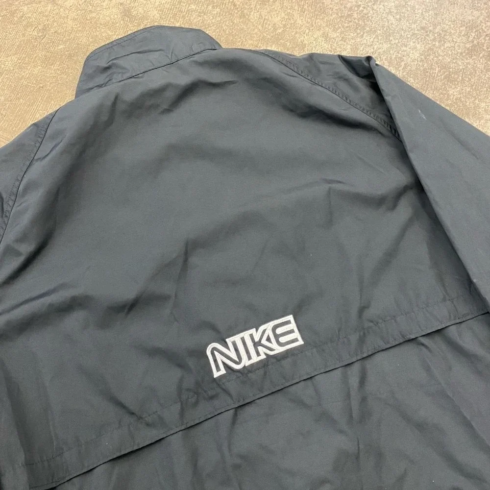 Vintage Nike Fill Zip Grey Tag Two Toned Windbreaker Jacket Size XL